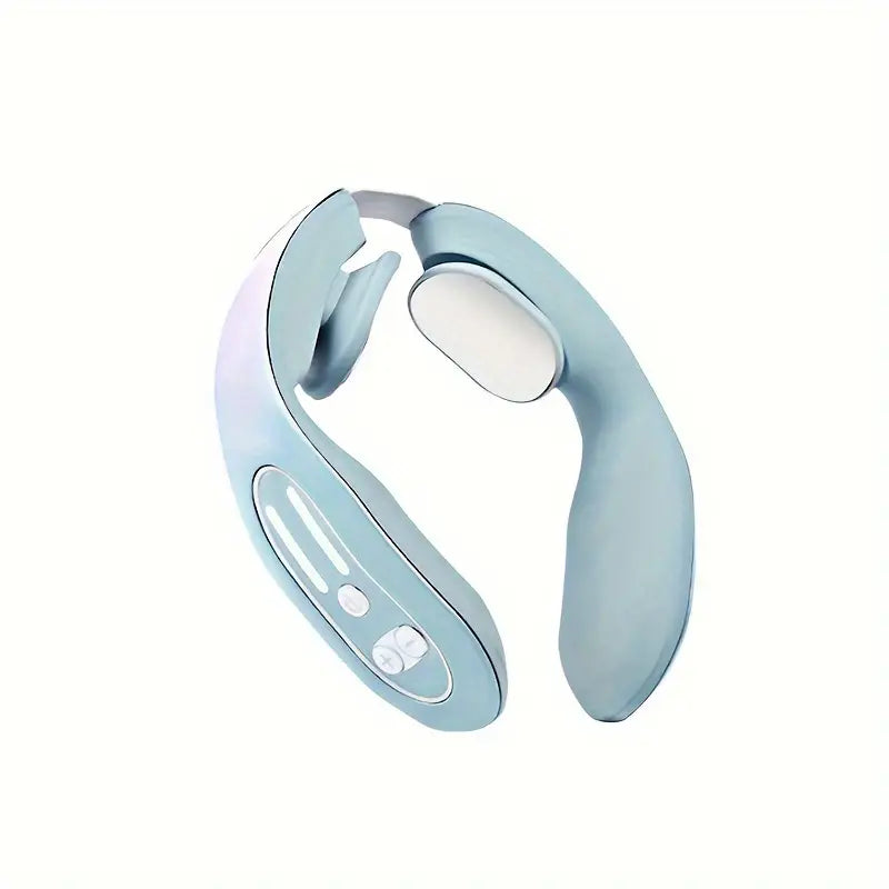 NNETM Intelligent Heated Neck Massager - Gray Blue