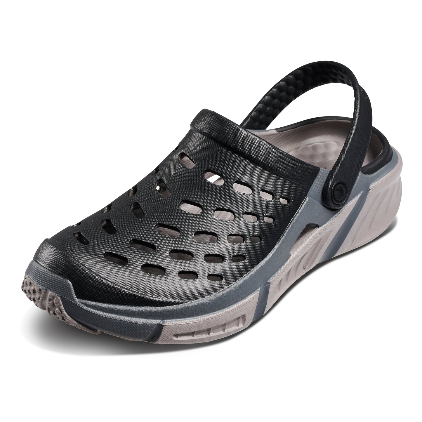 Adult Trekking Clog - Black/Charcoal