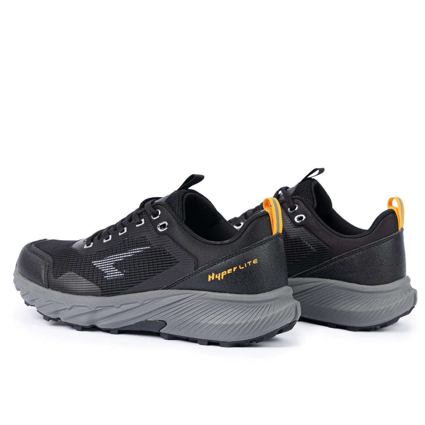 Lark Mens Trail Runner - Black/Grey/Orange