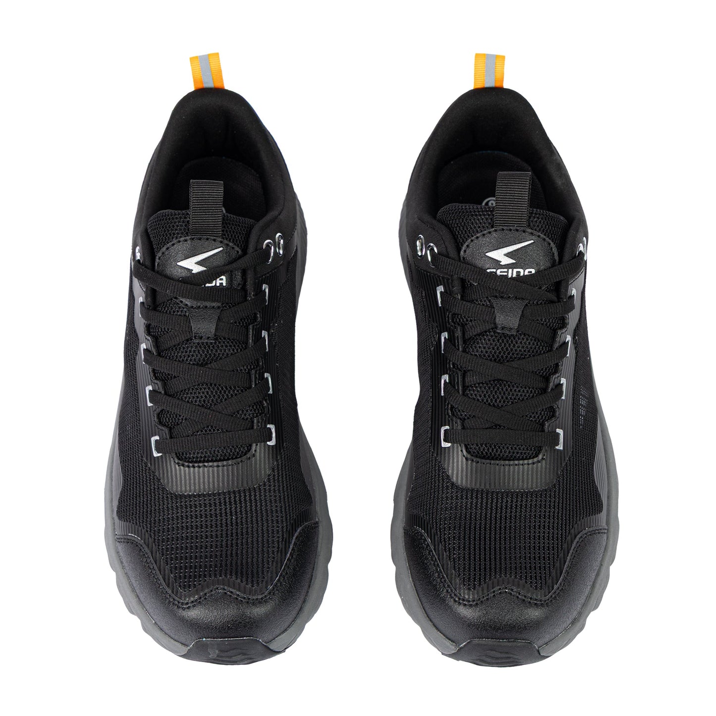 Lark Mens Trail Runner - Black/Grey/Orange
