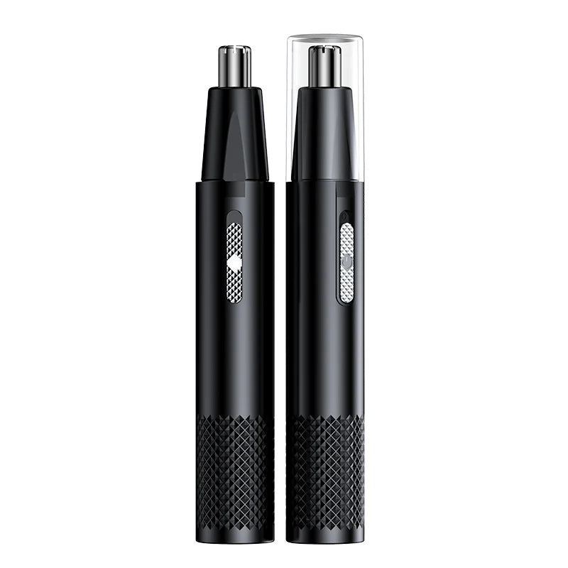 NNEOBA USB Rechargeable Mini Nose Hair Trimmer Portable & Precise Black