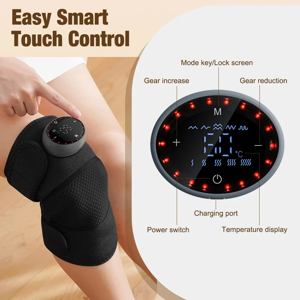 NNEOBA  2PCS Heating Knee Shoulder Elbow Massager