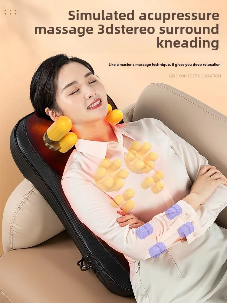 NNEOBA Chair-Type Full Body Massager with Neck & Shoulder Support