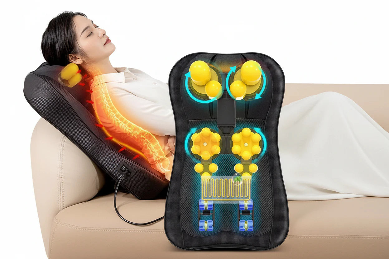 NNEOBA Chair-Type Full Body Massager with Neck & Shoulder Support
