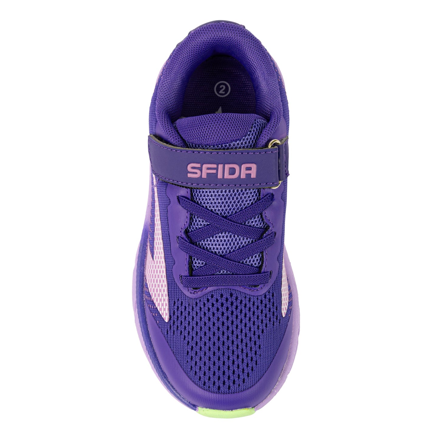 Tempo Girls Runner - Purple V Strap