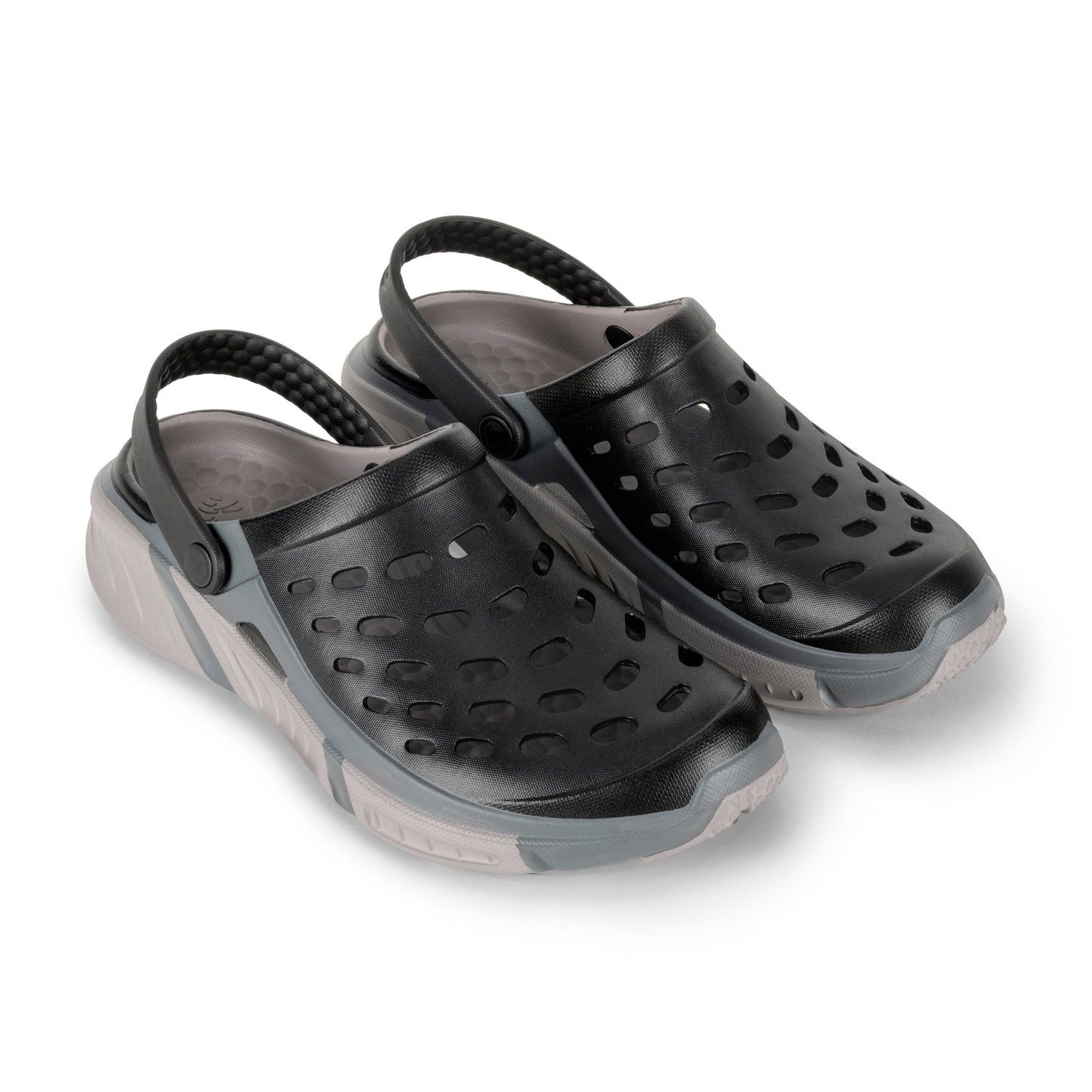 Adult Trekking Clog - Black/Charcoal