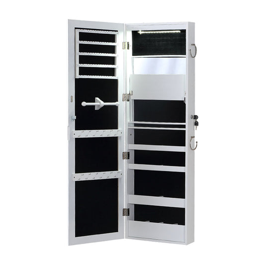 NNEIDS Levede Mirror Jewellery Cabinet Jewelry