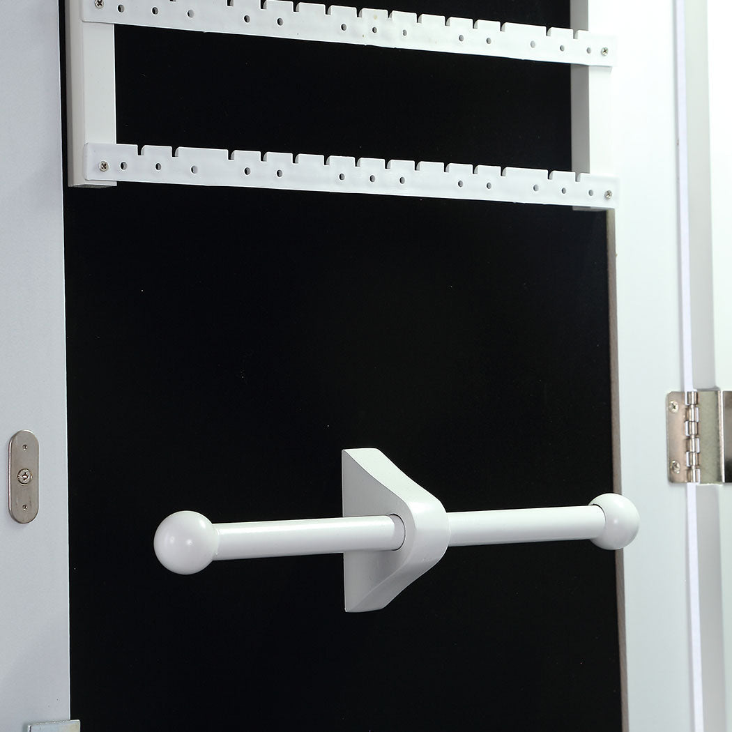 NNEIDS Levede Mirror Jewellery Cabinet Jewelry
