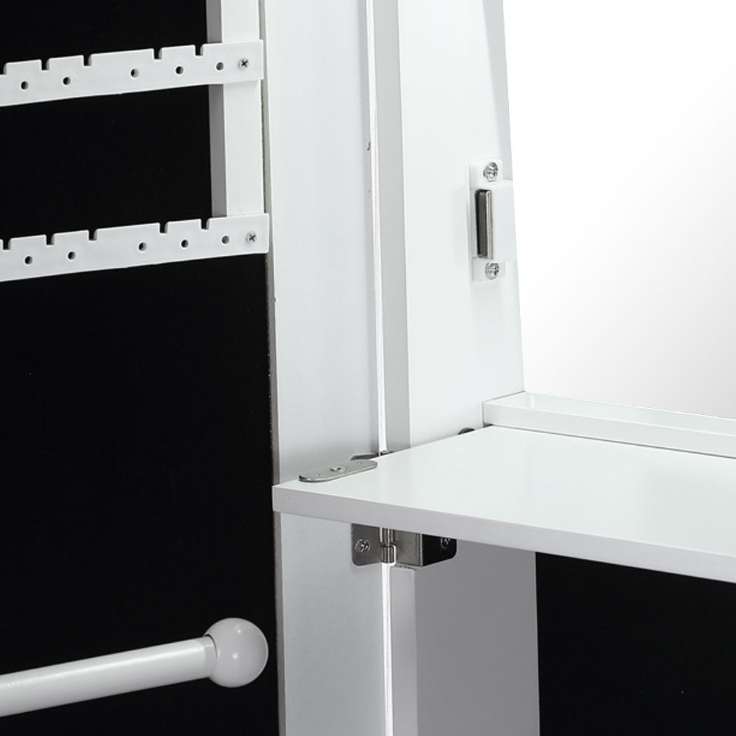 NNEIDS Levede Mirror Jewellery Cabinet Jewelry