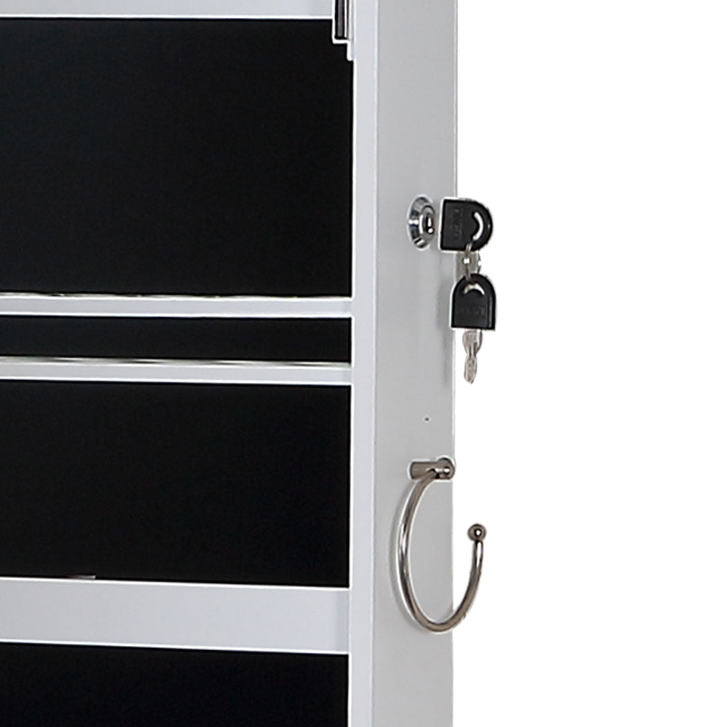 NNEIDS Levede Mirror Jewellery Cabinet Jewelry